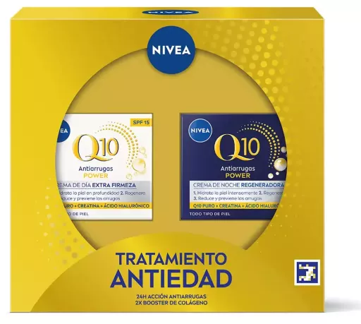 Nivea Q10 Anti-Aging Behandelingskoffer 2 Stuks