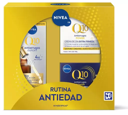 Nivea Q10 Anti-Aging Routine Doos 3 Stuks