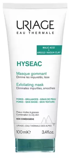 Uriage Hys&eacute;ac Exfoli&euml;rend Masker 100 ml