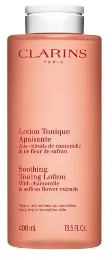 Clarins Verzachtende tonic lotion voor de gevoelige en zeer droge huid 400 ml