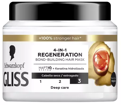 Schwarzkopf Gliss Total Repair Masker 400 ml