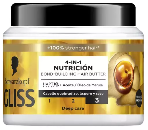 Schwarzkopf Gliss Oil Voedend Masker 400 ml