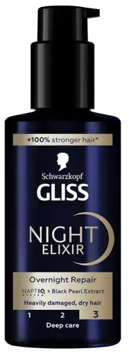 Schwarzkopf Gliss Night Elixir Serum voor beschadigd haar 100 ml