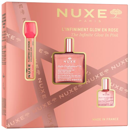 Nuxe L'Infiniment Glow Box in Rose 3 Stuks