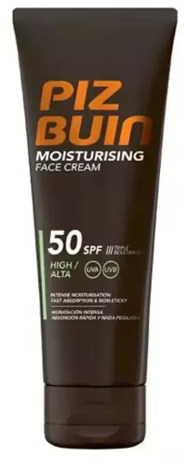 Piz Buin Hydraterende gezichtscr&egrave;me Spf50+ 50 ml