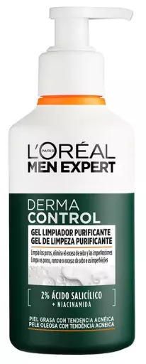 L'Or&eacute;al Paris Men Expert Derma Control Zuiverende Reinigingsgel 260 ml