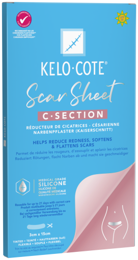 Kelo Cote Keizersnede littekenvermindering 15 cm x 3 cm