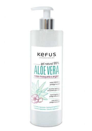 Kefus Natuurlijke Alo&euml; Vera Gel met Rozenbottel en Arganolie