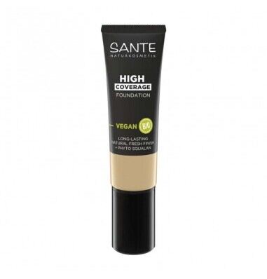 Naturcosmetika Vloeibare make-up met hoge dekking 25 ml