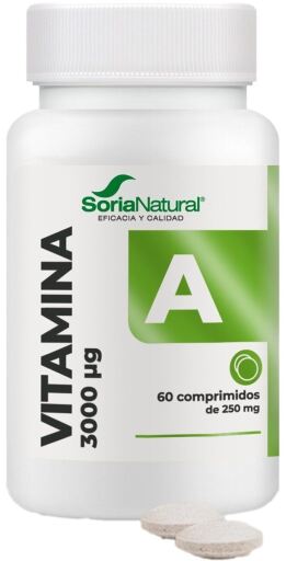 Soria Natural Vitamine A 60 tabletten