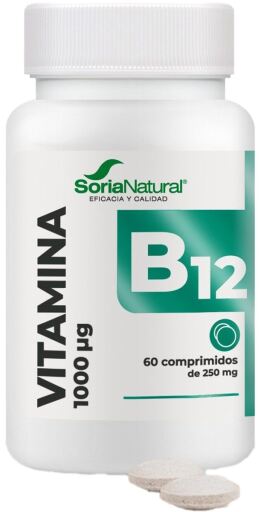 Soria Natural Vitamine B12 1000 mg 60 tabletten