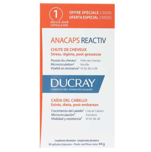 Trio Anacaps Reactiv Haar en Nagels 90 Capsules