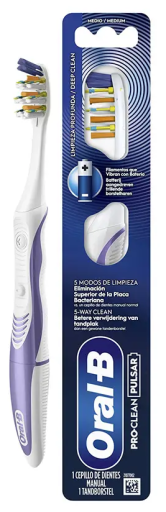 Oral-B Pulsar vibrerende tandenborstel 35 middelgrote batterijen