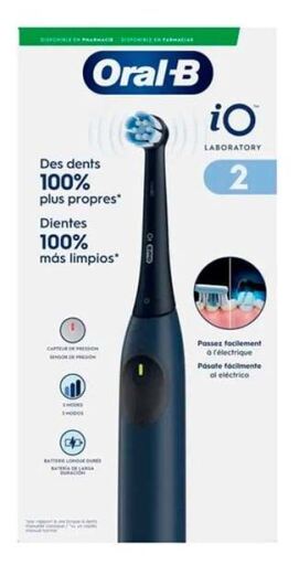 Oral-B Io 2 Elektrische Borstel Professionele Reiniging Blauw