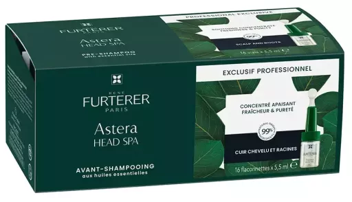 Ren&eacute; Furterer Professionele Head Spa Astera verzachtende concentraat ampullen 16 stuks