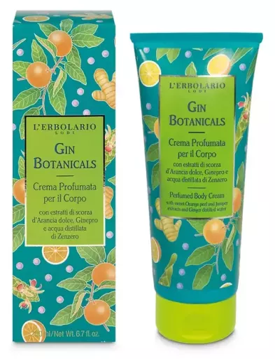 L'Erbolario Gin Botanicals Geurende Orporal Cr&egrave;me 200 ml