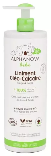 Alphanova 4-in-1 Baby Liniment Cr&egrave;me 400ml