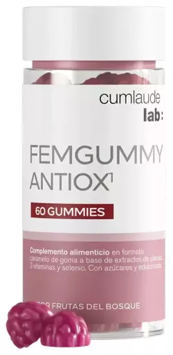 Femgummy Antiox 60 Gummies Bosvruchten