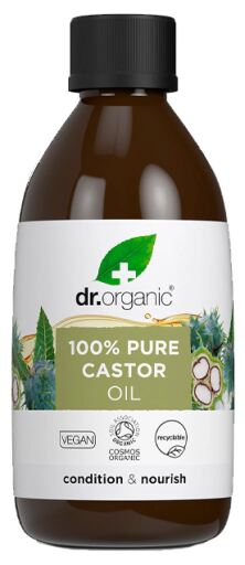 Dr. Organic 100% pure ricinusolie 250 ml