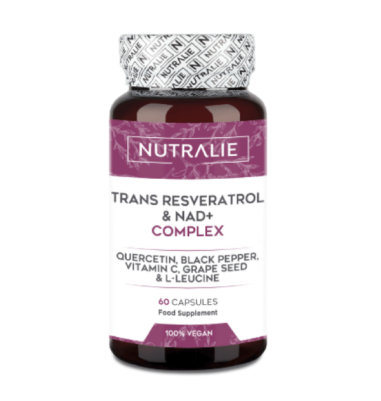 Nutralie Trans Resveratrol en Nad+ Complex 686 mg 60 Capsules