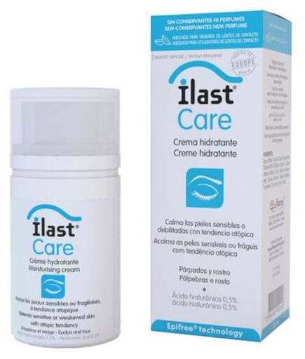 Horus Pharma Ilast Verzorgingscr&egrave;me voor Pathologische Oogleden 30 ml