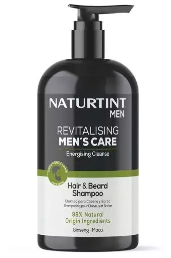 Naturtint Revitaliserende shampoo voor mannenhaar en baard 500 ml