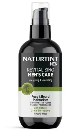 Naturtint Revitaliserende gezichts- en baardcr&egrave;me voor mannen, 200 ml