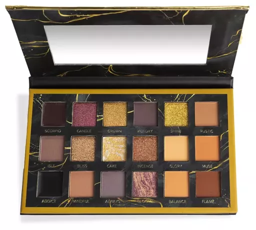Magic Studio Zwarte Diamant Oogschaduw Palette 1 stuk
