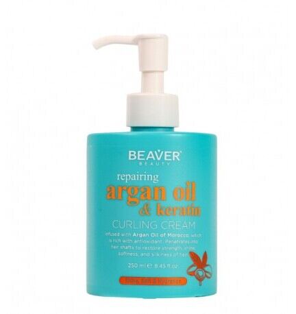 Arganolie &amp; Keratine Krulcr&egrave;me 250 ml