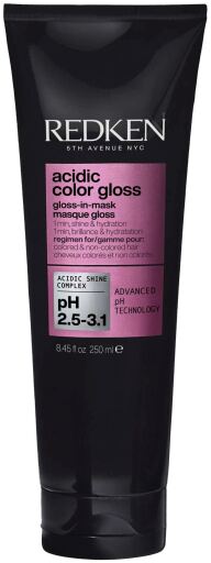 Redken Acidic Color Gloss Mask versterkt de glans van je haarkleur 250 ml
