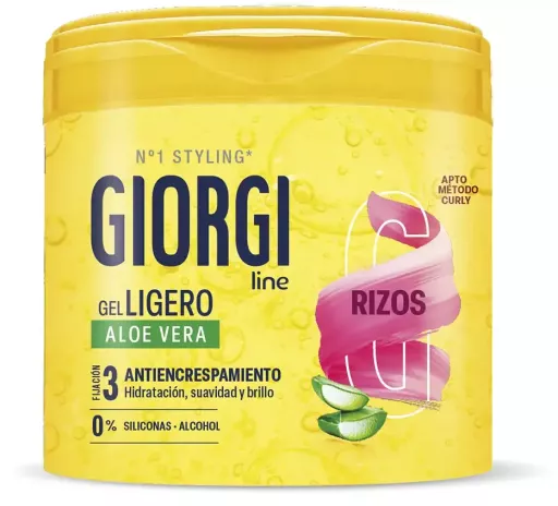 Giorgi Line Lichtgewicht gel voor krullen 400 ml