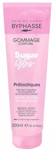 Byphasse Sugar Glow Prebiotic Body Scrub 300 ml