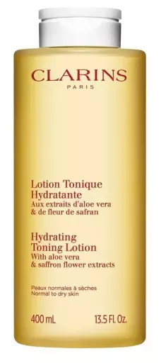Clarins Hydraterende tonerlotion voor normale tot droge huid 400 ml