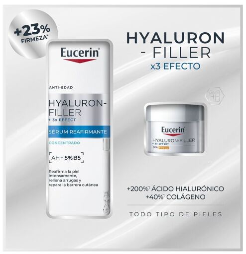 Eucerin Hyaluron-filler verstevigend serum 30 ml + dagcr&egrave;me SPF 30 20 ml