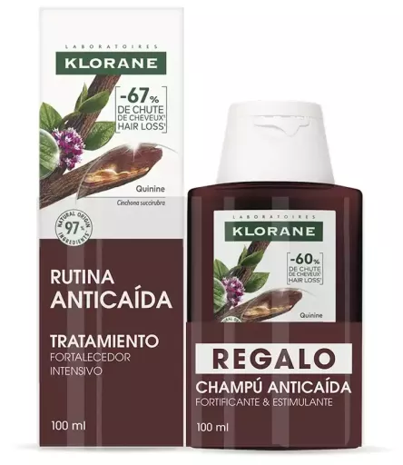 Klorane Kinine en Edelweiss Bio Serum 2-delige set