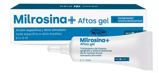 Reig Jofre Milrosina+ gel tegen aften 8 ml