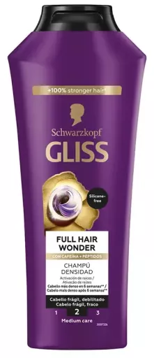 Schwarzkopf Gliss Full Hair Wonder Shampoo Density 400 ml