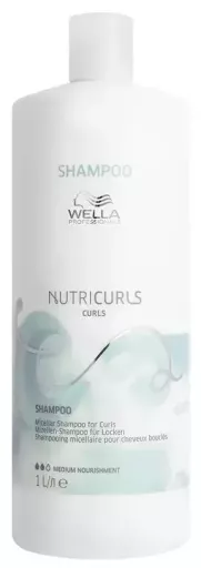 WELLA Professionals Nutricurls Micellaire Shampoo voor Krullend en Golvend Haar 1000 ml
